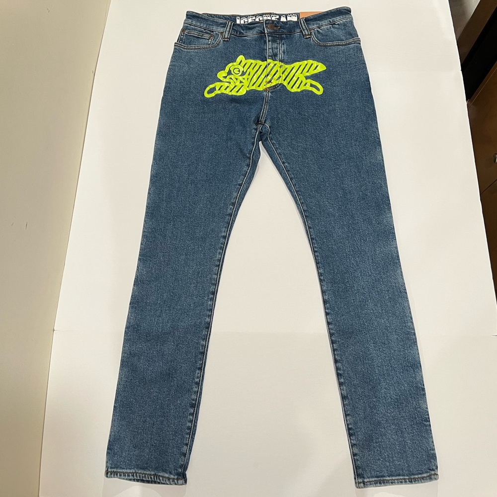 Icecream, Men’s Neon Lime, Jeans